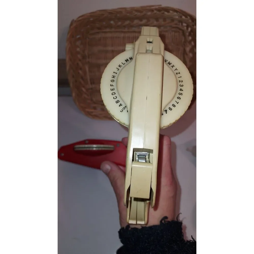 Vintage 1960’s TAPE TOOL Label Makers Tape Writer Retro